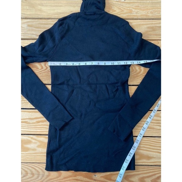 NWT Express Turtleneck Sweater Size Medium Women’s Black MSRP $70 - Picture 7 of 8